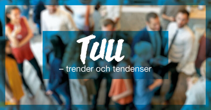 På bilden står det: Tull - trender och tendenser