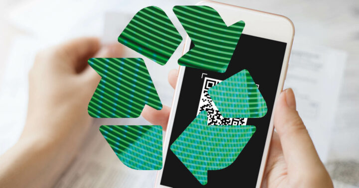 Bild till event som föreställer ett returtecken och en mobiltelefon med qr kod