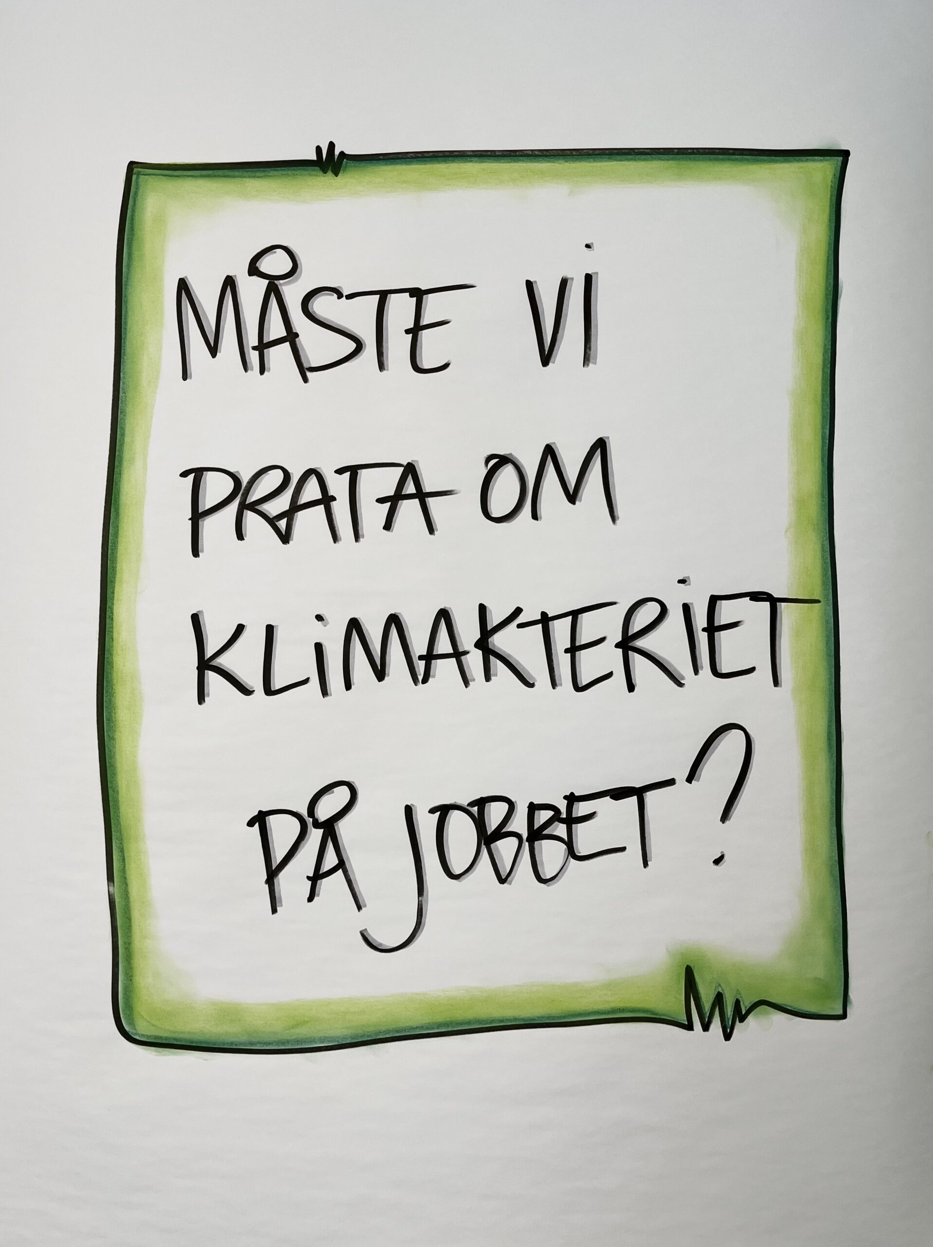 Bildtext: Måste vi prata om klimakteriet på jobbet?