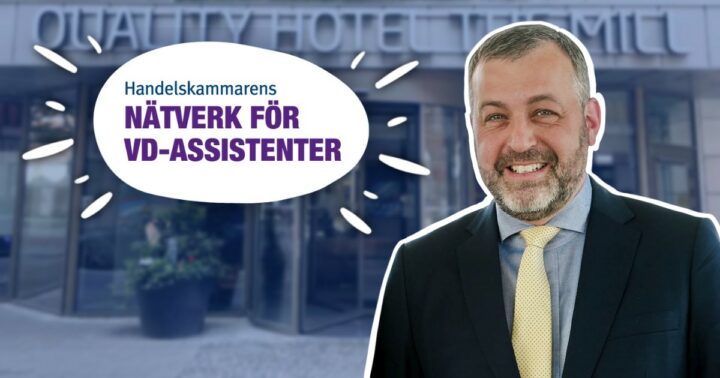 Johan Eklund VD på Handelskammaren