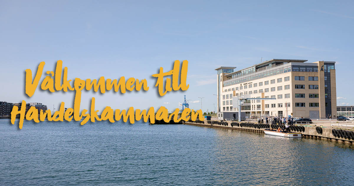 Bilden visar vårt huvudkontor i MAlmö, Ångbåtsbron 1, vån 7, Malmö