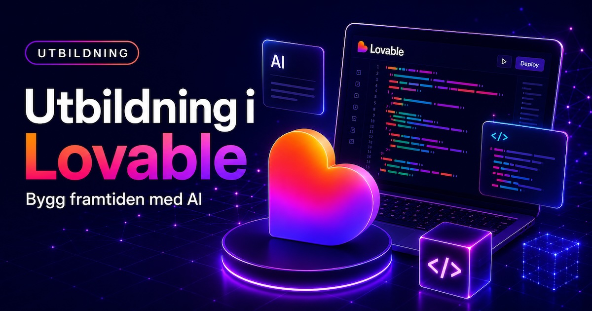 ai genererad bild som illustrerar ett hjärta och en dator som skall illustrera loveable